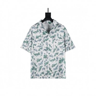 Dior  Mm/Wm Casual Crew-neck Short Sleeved Tshirts White 