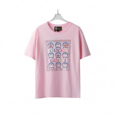 Gucci  Mm/Wm Logo Short Sleeved Tshirts Pink - 구찌 2021 남/녀 로고 반팔티 Guc03669x Size(xs 