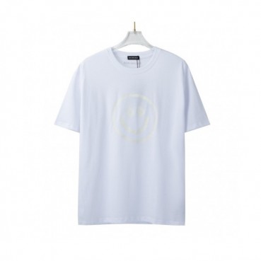 Balenciaga  Mm/Wm Logo Cotton Short Sleeved Tshirts White - 발렌시아가 2021 남/녀 로고 코튼 반팔티 Bal01017x Size(xs 