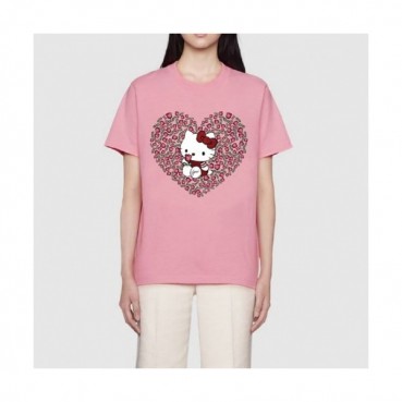 Gucci  Mm/Wm Logo Short Sleeved Tshirts Pink - 구찌 2021 남/녀 로고 반팔티 Guc03665x Size(s 
