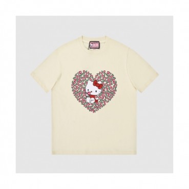 [기획상품]Gucci  Mm/Wm Logo Short Sleeved Tshirts Ivory - 구찌 2021 남/녀 로고 반팔티 Guc03664x Size(s 