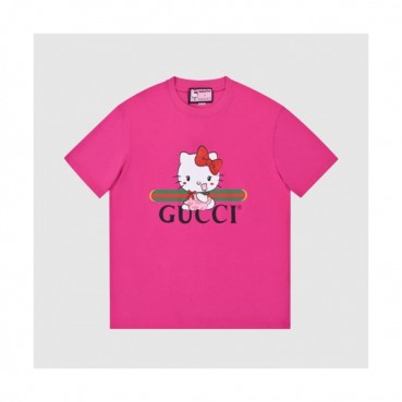 Gucci  Mm/Wm Logo Short Sleeved Tshirts Pink - 구찌 2021 남/녀 로고 반팔티 Guc03660x Size(s 