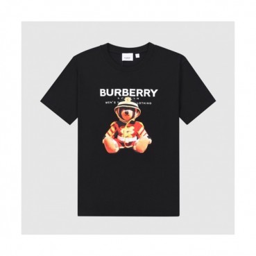[매장판]Burberry  Mm/Wm Logo Cotton Short Sleeved Tshirts Black - 버버리 2021 남/녀 로고 코튼 반팔티 Bur03857x Size(xs 