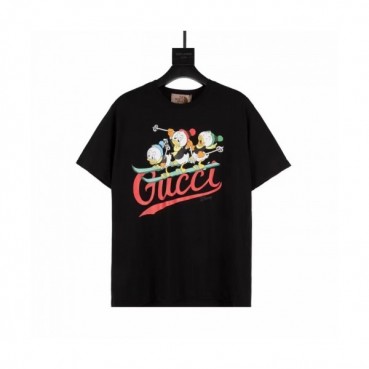 Gucci  Mm/Wm Logo Short Sleeved Tshirts Black - 구찌 2021 남/녀 로고 반팔티 Guc03651x Size(xs 