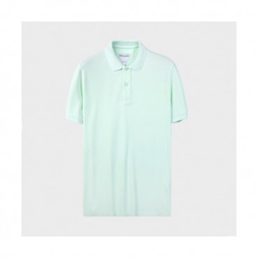Bottega Veneta 2021 Mens Business Polo Short-sleeved Tshirts Mint 