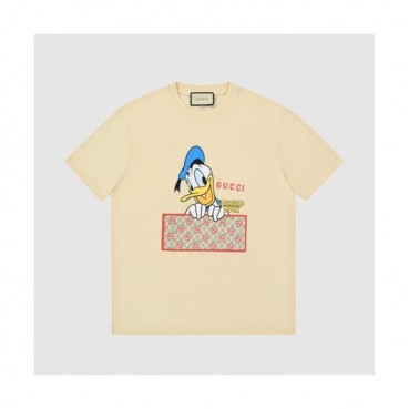 Gucci  Mm/Wm Logo Short Sleeved Tshirts Ivory - 구찌 2021 남/녀 로고 반팔티 Guc03636x Size(xs 