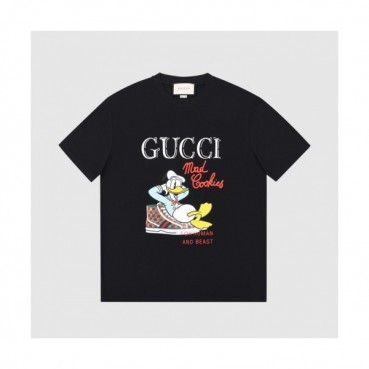 Gucci  Mm/Wm Logo Short Sleeved Tshirts Black - 구찌 2021 남/녀 로고 반팔티 Guc03634x Size(xs 