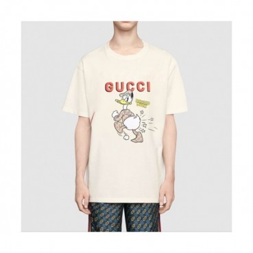 Gucci  Mm/Wm Logo Short Sleeved Tshirts White - 구찌 2021 남/녀 로고 반팔티 Guc03629x Size(xs 