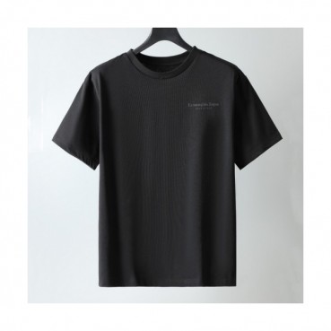 Ermenegildo Zegna  Mens Business Short Sleeved Polo Tshirts Black - 에르메네질도 2021 제냐 남성 비지니스 반팔티 Zeg0290x Size(s 