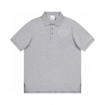 Burberry 2023 Mens Logo Cotton Short Sleeved Tshirts - 버버리 2023 남성 로고 코튼 반팔티 Bur03849x.Size(xs 