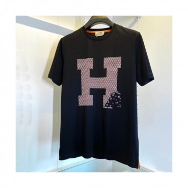 [에르메스]Hermes 2021 Mens Crew-neck Short Sleeved Tshirts 