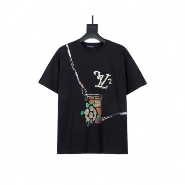[매장판]Louis vuitton 2021 Mm/Wm Logo Short Sleeved Tshirts - 루이비통 2021 남/녀 로고 반팔티 Lou02767x.Size(xs 
