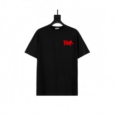 [매장판]Dior 2021 Mm/Wm Casual Crew-neck Short Sleeved Tshirts 