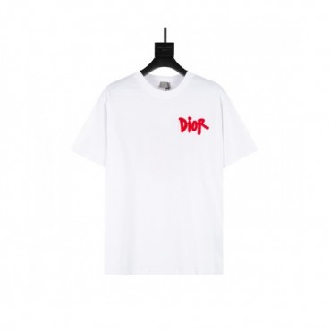 [매장판]Dior 2021 Mm/Wm Casual Crew-neck Short Sleeved Tshirts 