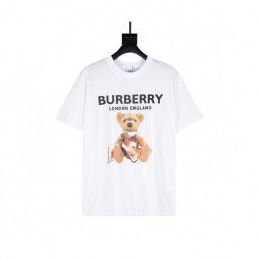 [버버리]Burberry 2021 Mm/Wm Logo Cotton Short Sleeved Tshirts - 버버리 2021 남/녀 로고 코튼 반팔티 Bur03839x.Size(xs 