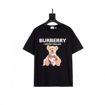 [버버리]Burberry 2021 Mm/Wm Logo Cotton Short Sleeved Tshirts - 버버리 2021 남/녀 로고 코튼 반팔티 Bur03838x.Size(xs 