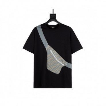 [펜디]Fendi 2021 Mens Logo Casual Short Sleeved Tshirts - 펜디 2021 남성 로고 캐쥬얼 코튼 반팔티 Fen0964x.Size(xs 