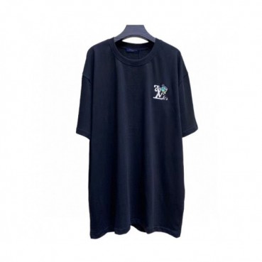 [매장판]Louis vuitton 2021 Mm/Wm Logo Short Sleeved Tshirts - 루이비통 2021 남/녀 로고 반팔티 Lou02758x.Size(m 