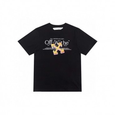 [오프화이트]Off-white 2021 Mm/Wm Printing Logo Crew 