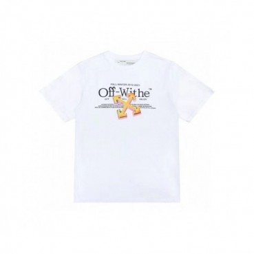 [오프화이트]Off-white 2021 Mm/Wm Printing Logo Crew 
