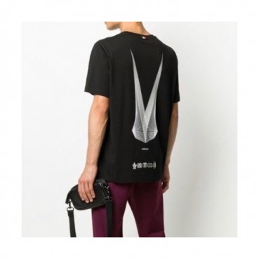 [매장판]Moncler 2021 Mens Logo Crew-neck Short Sleeved Tshirts 