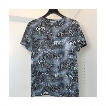 [매장판]Dior 2021 Mm/Wm Casual Crew-neck Short Sleeved Tshirts 