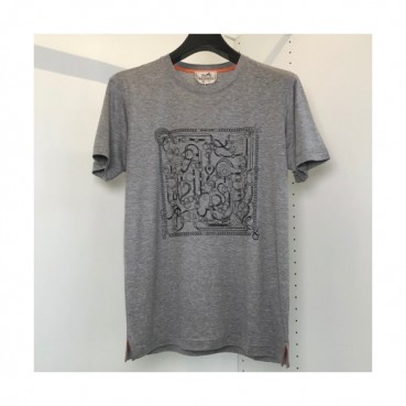 [에르메스]Hermes 2021 Mens Crew-neck Short Sleeved Tshirts 