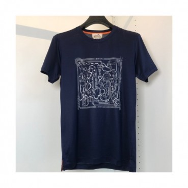 [에르메스]Hermes 2021 Mens Crew-neck Short Sleeved Tshirts 