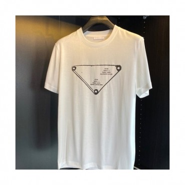 [프라다]Prada 2021 Mm/Wm Basic Logo Short Sleeved Tshirts  - 프라다 2021 남/녀 베이직 로고 반팔티 Pra02217x.Size(m 
