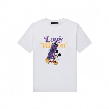 [매장판]Louis vuitton 2021 Mm/Wm Logo Short Sleeved Tshirts - 루이비통 2021 남/녀 로고 반팔티 Lou02750x.Size(s 