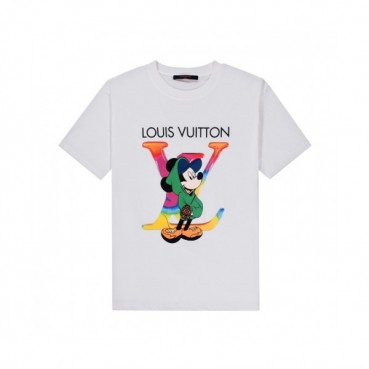 [매장판]Louis vuitton 2021 Mm/Wm Logo Short Sleeved Tshirts - 루이비통 2021 남/녀 로고 반팔티 Lou02748x.Size(xs 