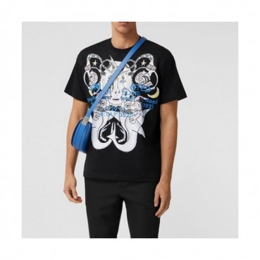 [버버리]Burberry 2021 Mm/Wm Logo Cotton Short Sleeved Tshirts - 버버리 2021 남/녀 로고 코튼 반팔티 Bur03800x.Size(s 