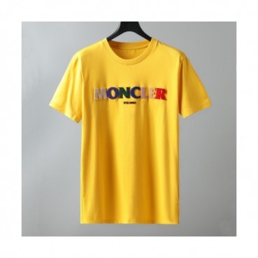 [매장판]Moncler 2021 Mens Logo Crew-neck Short Sleeved Tshirts 