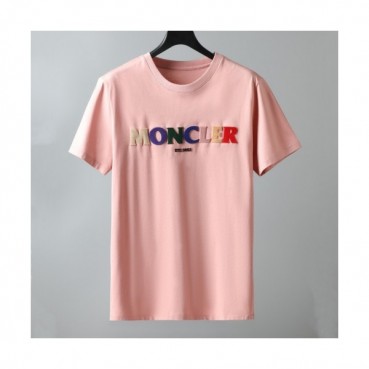[매장판]Moncler 2021 Mens Logo Crew-neck Short Sleeved Tshirts 