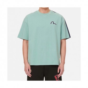 [에비수]Evisu 2021 Mens Evisukuro Cotton Short Sleeved Tshirts - 에비수 2021 남성 갈매기 코튼 반팔티 Evi0049x.Size(m 