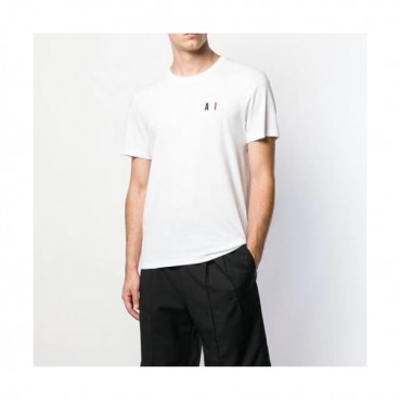 Ami 2021 Mm/Wm Casual Cotton Short Sleeved Tshirt - 아미 2021 남/녀 로고 코튼 캐쥬얼 반팔티 Ami0099x.Size(s 
