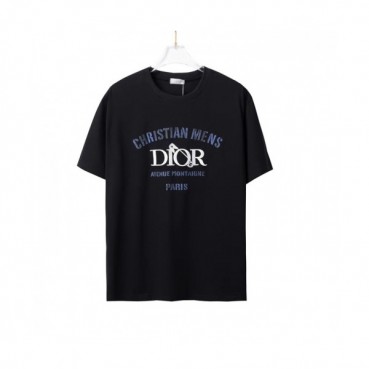 [매장판]Dior 2021 Mm/Wm Casual Crew-neck Short Sleeved Tshirts 