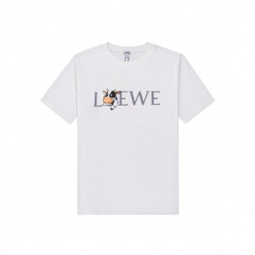 [로에베]Loewe 2021 Mm/Wm Smile Short Sleeved Tshirts - 로에베 2021 남/녀 스마일 반팔티 Loe0411x.Size(xs 