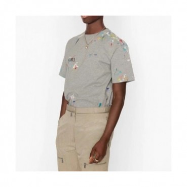 [매장판]Dior 2021 Mm/Wm Casual Crew-neck Short Sleeved Tshirts 