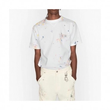 [매장판]Dior 2021 Mm/Wm Casual Crew-neck Short Sleeved Tshirts 