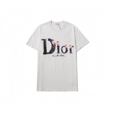 [매장판]Dior 2021 Mm/Wm Casual Crew-neck Short Sleeved Tshirts 