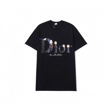 [매장판]Dior 2021 Mm/Wm Casual Crew-neck Short Sleeved Tshirts 