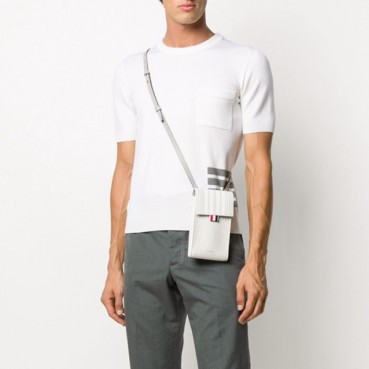 톰브라운 남성 라운드 반팔티 - Thom Browne Mens Round Tshirts 