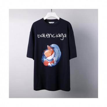 [발렌시아가]Balenciaga 2021 Mm/Wm Logo Cotton Short Sleeved Tshirts - 발렌시아가 2021 남/녀 로고 코튼 반팔티 Bal0990x.Size(xs 
