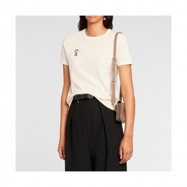 [아미]Ami 2021 Mm/Wm 'Ami de Coeur' Casual Cotton Short Sleeved Tshirt - 아미 2021 남/녀 로고 코튼 캐쥬얼 반팔티 Ami0094x.Size(s 