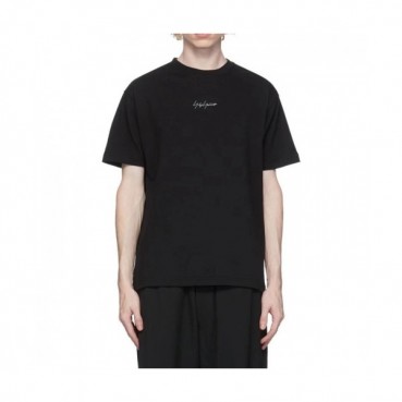 [요지야마모토]Y-3 2021 2021 Mens Logo Basic Cotton Short Sleeved Tshirts 