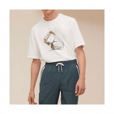 [에르메스]Hermes 2021 Mens Crew-neck Short Sleeved Tshirts 