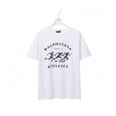 [발렌시아가]Balenciaga 2021 Mm/Wm Logo Cotton Short Sleeved Tshirts - 발렌시아가 2021 남/녀 로고 코튼 반팔티 Bal0985x.Size(xs 