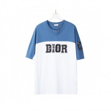 [디올]Dior 2021 Mm/Wm Casual Crew-neck Short Sleeved Tshirts 
