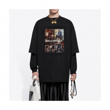 [발렌시아가]Balenciaga 2021 Mm/Wm Logo Cotton Short Sleeved Tshirts - 발렌시아가 2021 남/녀 로고 코튼 반팔티 Bal0983x.Size(xs 